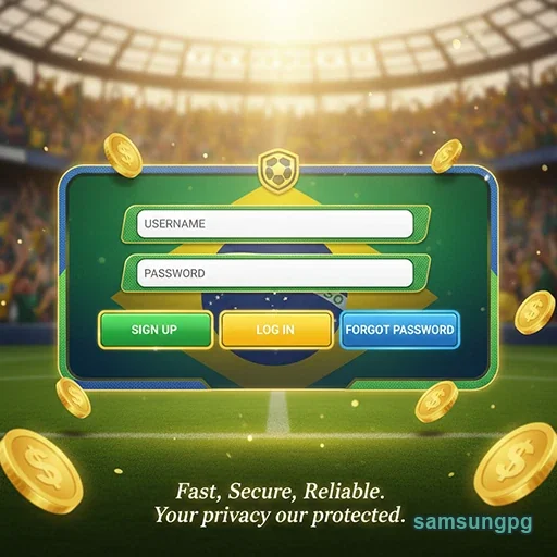 Ilustração de Experimente o Aplicativo Cassino da samsungpg com Segurança