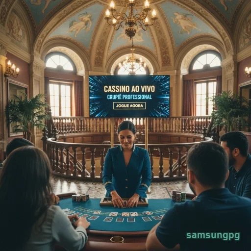 Ilustração de Experimente o Aplicativo Cassino da samsungpg com Segurança