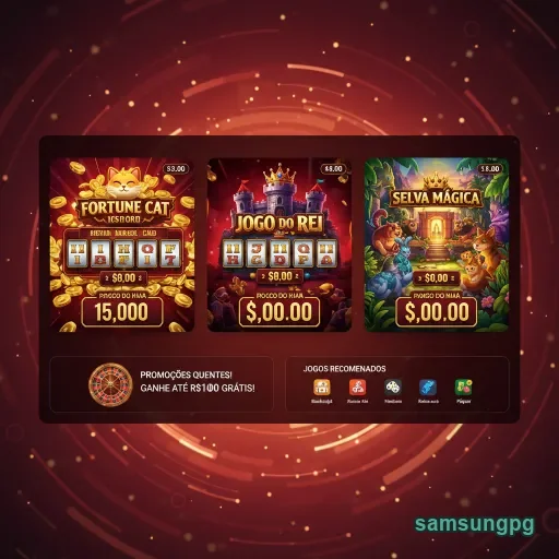 Ilustração de Explore os Jogos de Slots e Recompensas VIP no samsungpg