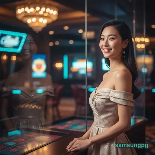 Ilustração de Explore os Jogos de Slots e Recompensas VIP no samsungpg