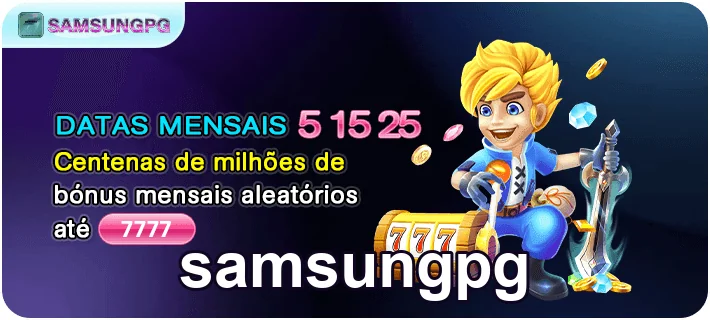 Aposte com Segurança na samsungpg - samsungpg